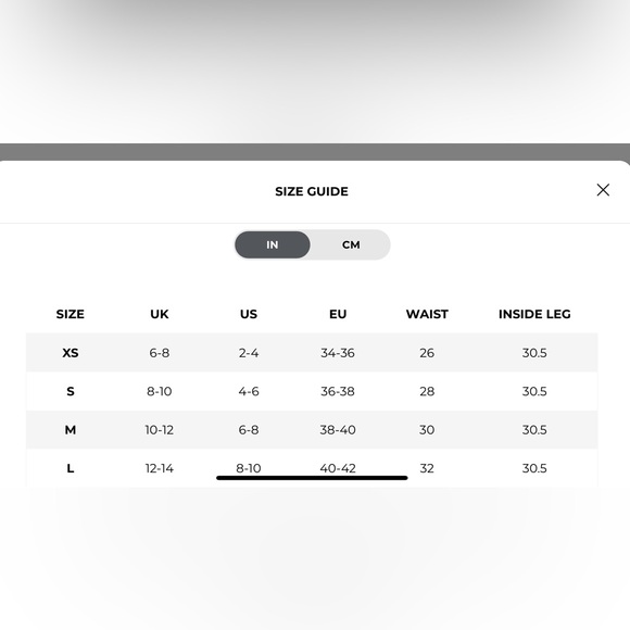 Gymshark Women's Charcoal Grey Ombré Leggings - Picture 5 of 5